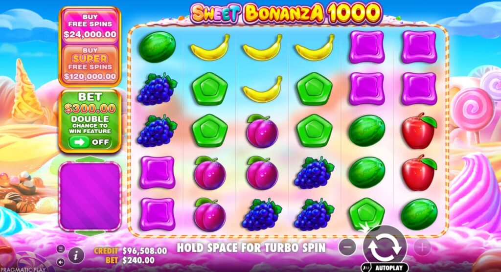sweet bonanza 1000 de Pragmatic Play