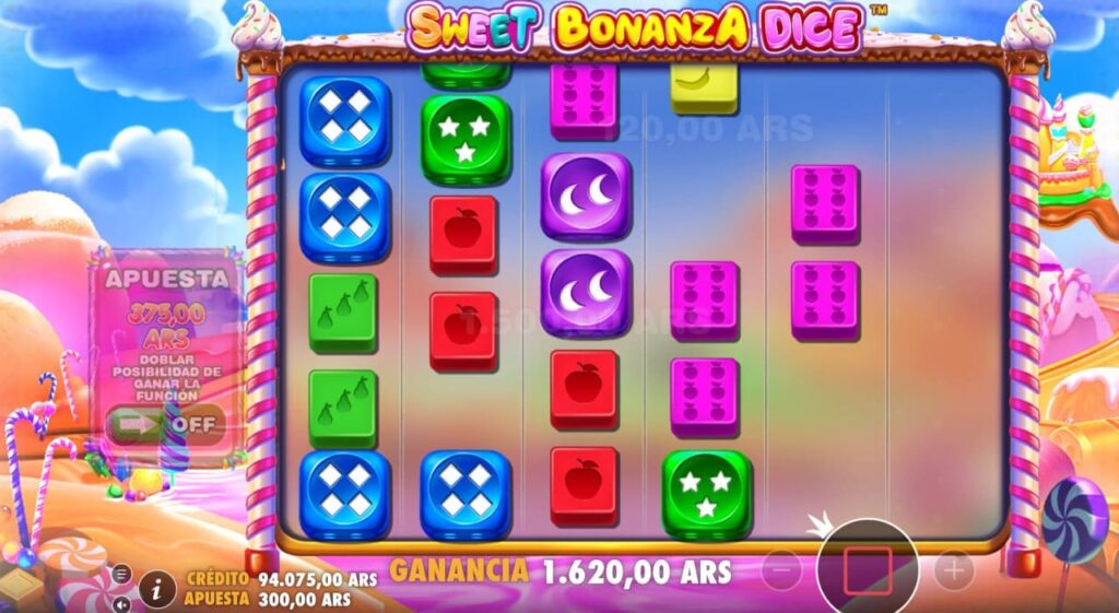 Sweet Bonanza 1000 Dice de Pragmatic Play