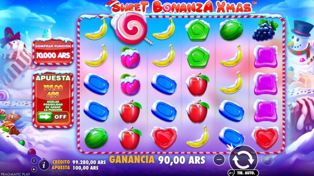 Sweet Bonanza Xmas slot
