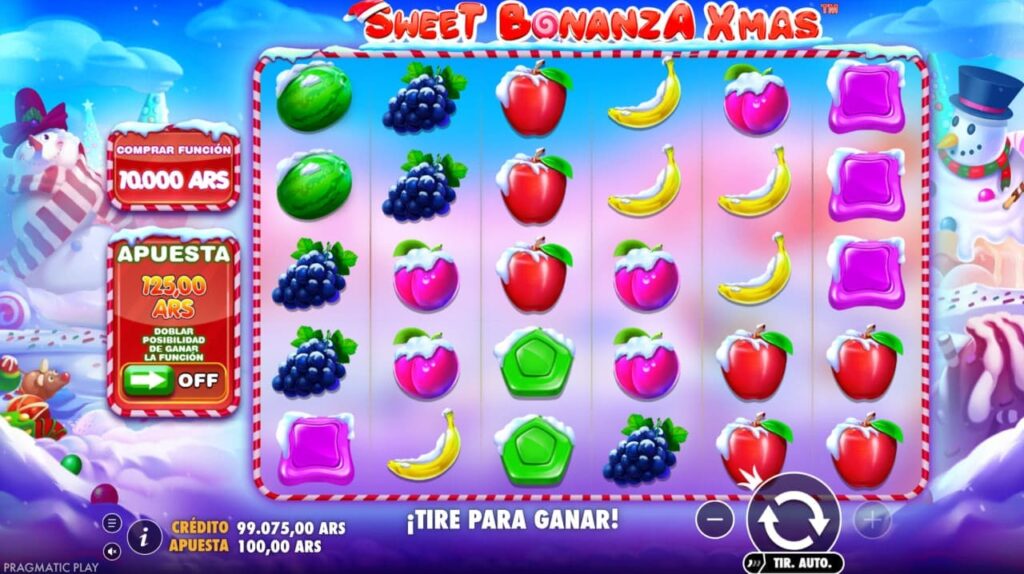 Sweet Bonanza Xmas juego